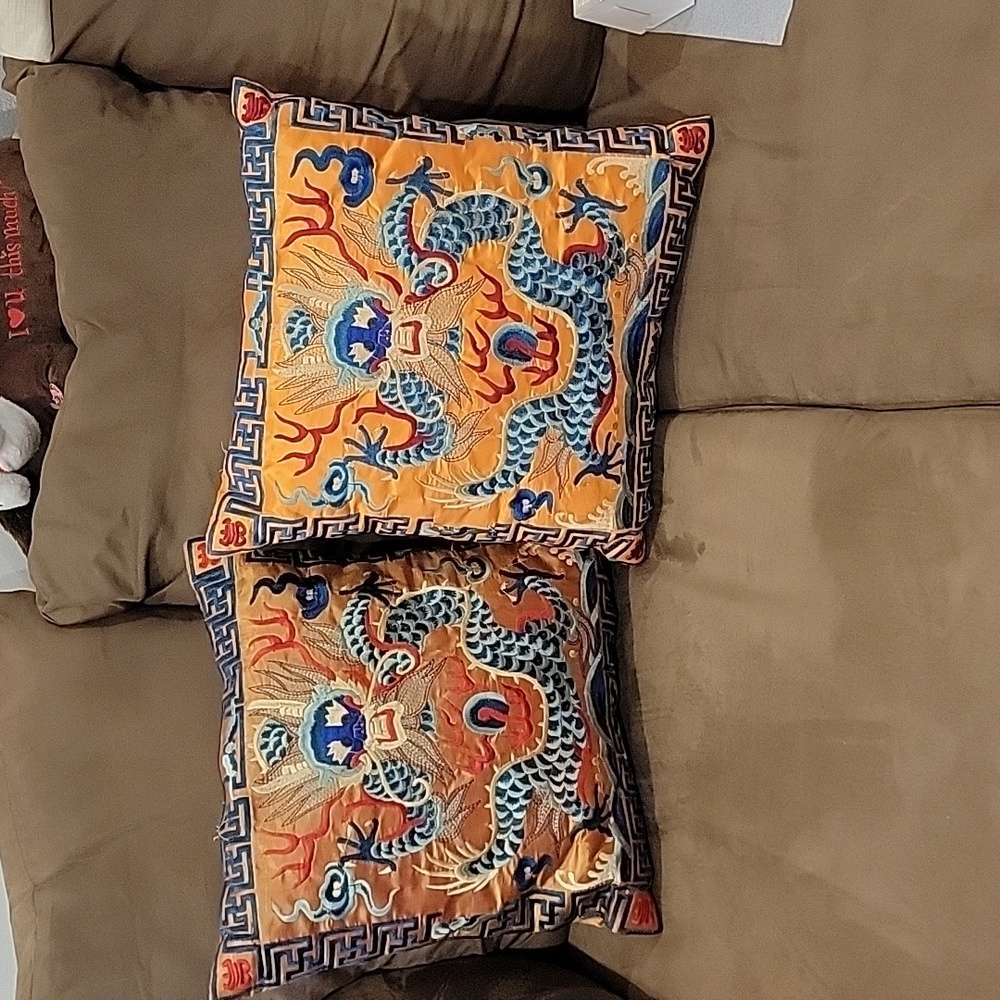 Imperial Dragon Pillows